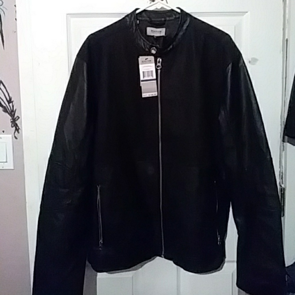 Reaction Kenneth Cole Men's Moto Jacket